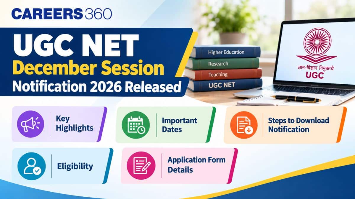 UGC NET December Session Notification 2026 Released: Apply Online